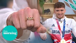Matty Lee Reveals Tom Daley's Present To Him After Olympic Diving Win | This Morning video