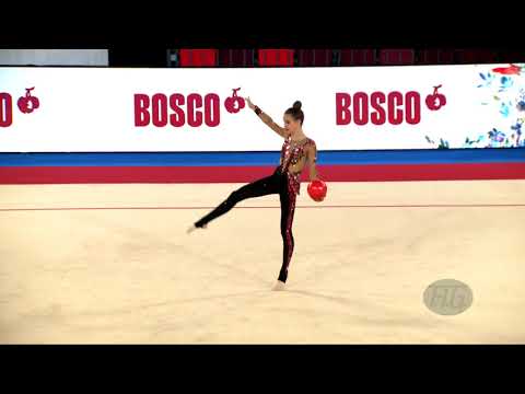 GAIDUK Maja (LTU) - 2019 Rhythmic Junior Worlds, Moscow (RUS) - Qualifications Ball
