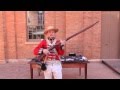 Loading and firing the Flintlock musket