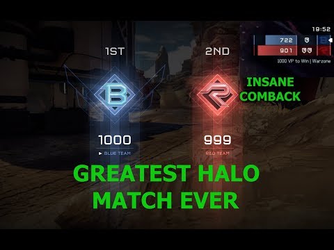 Warzone Warlords | Greatest Halo Match Ever