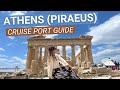 Athens Piraeus Greece Cruise Port | Top 10 Things to Do in Athens (4K)