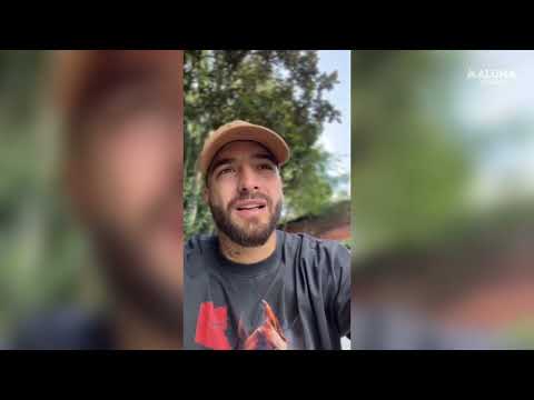 Maluma agradece a sus fans por el éxito de #MedalloEnElMapa