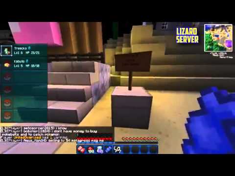Pixelmon Server! Minecraft Pokemon Lizard Pixelmon Server Ep 1 SHINY STARTERS!  officiel