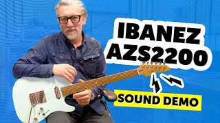 Video thumbnail for Ibanez AZS2200 - Sound Demo by Guitar Bonedo