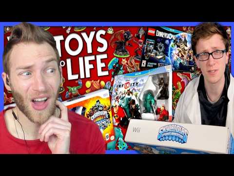 THIS IS SKYLANDERS?! Reacting to "Toys to Life" by Scott The Woz