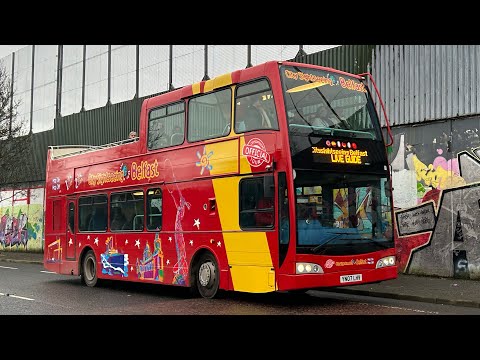 CitySightseeing Belfast Scania East Lancs Visionaire (YN07 LHV) / Ex London United (SO5) - City Tour