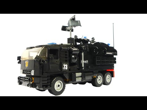 Build a Lego Police Car -Sluban Police M38-​B0773 Command Car