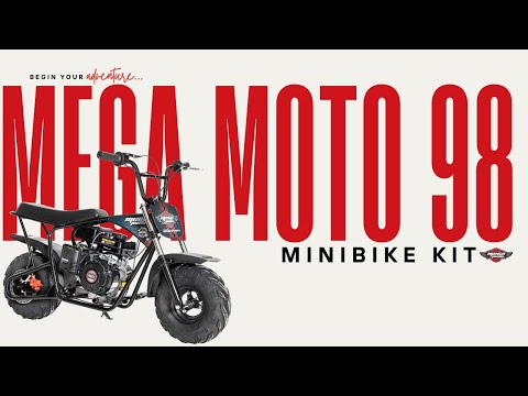 Mega Moto 98 Minibike Kit | Product Video