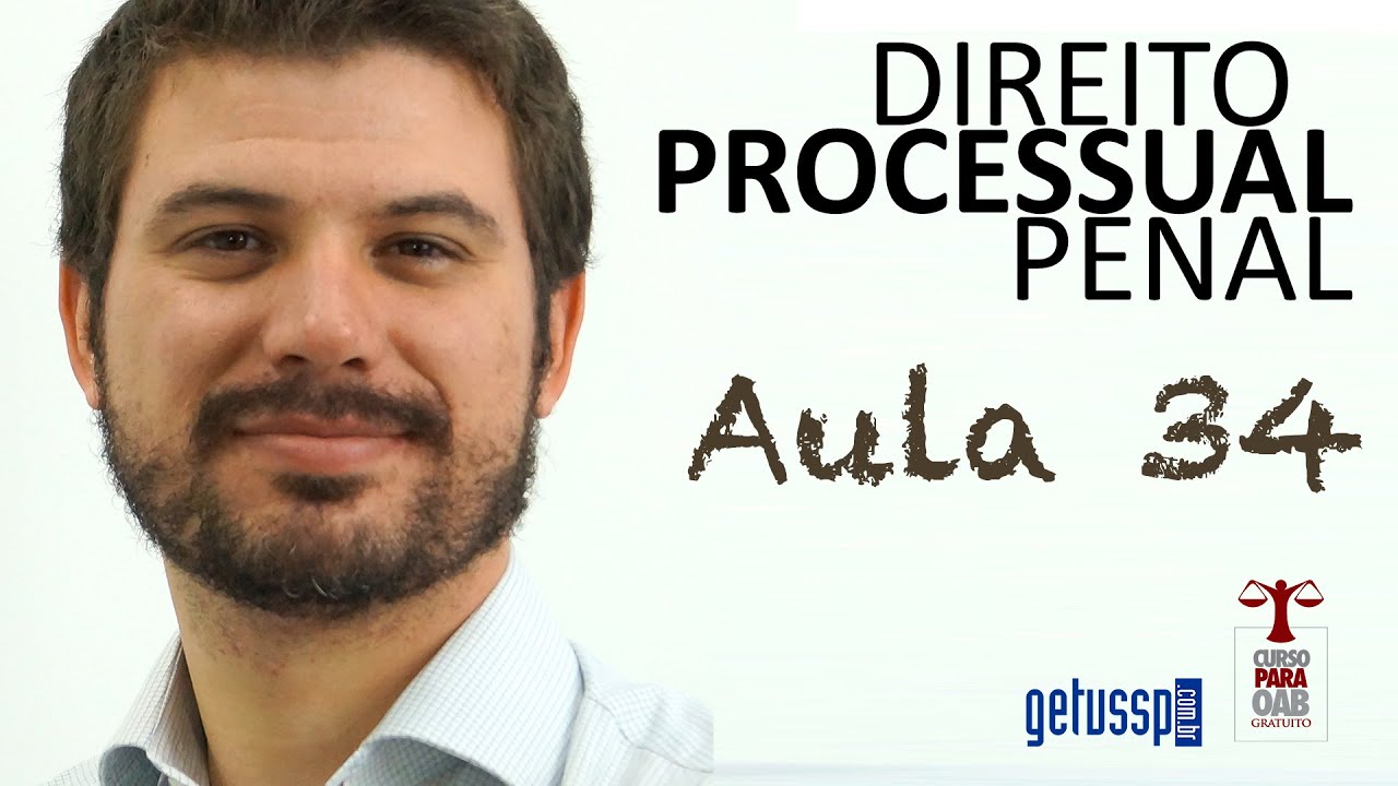 Aula 34 - Direito Processual Penal - Interrogatório