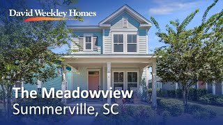 Tour The Meadowview | Modern Open-Concept Home by David Weekley Homes in Nexton