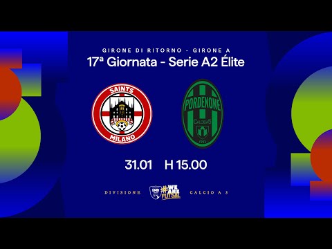 Saints Milano-Pordenone 3-5 | 17ª giornata | Serie A2 Élite 2025/2026 - Girone A