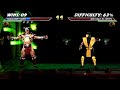 Mortal Kombat New Era MUGEN Scorpion MK2 Gameplay Playthrough