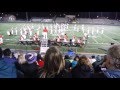 BU Marching Band At Cranston 10 15 2016