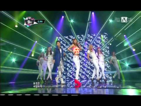 지나_Oops(Oops by G.NA@Mcountdown 2013.3.28)