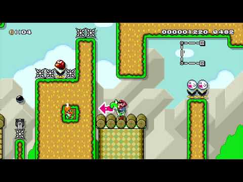 Super Mario Maker - Casual Kaizo Gardens #Race