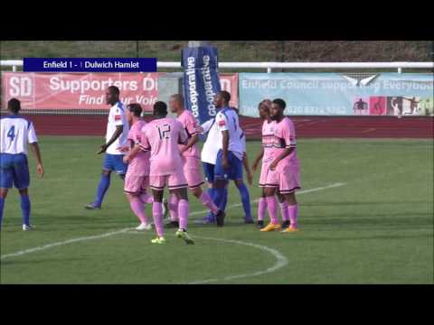 Enfield Town 2-2 Dulwich Hamlet, Ryman League Premier Division, 01/10/16 | Match Highlights