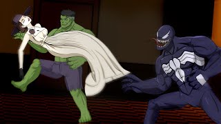 Venom vs. Lady Dimistrecu, Hulk fights for love – Animation P3