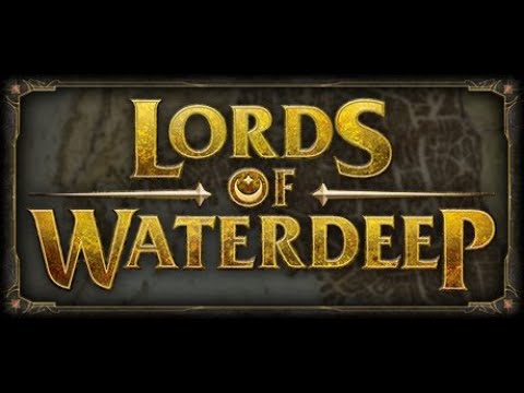 Lords of Waterdeep - board game tutorial by JustLetTerenceExplainIt