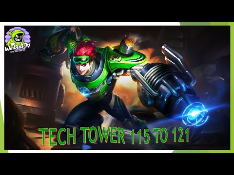 TECH TOWER LEVEL 115 to 121 (MOBILE LEGENDS ADVENTURE)