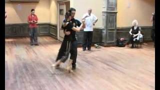 Gustavo Rosas y Gisela Natoli.Tango Nuevo en Bs As.