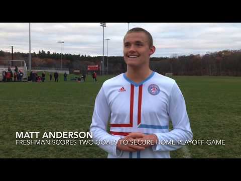 Post-Game Interviews w/SJU Soccer's Anderson & Haws - 2019 Carleton