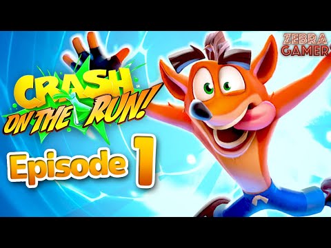New Crash Game!? - Crash Bandicoot: On the Run! Gameplay Walkthrough Part 1 - Scorporilla Boss!