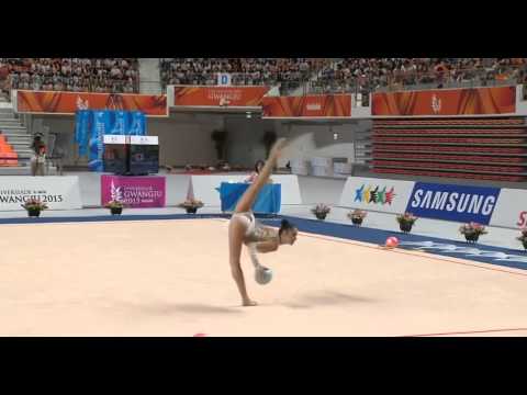 Sakura Hayakawa - Universiade 2015 - Ball EF