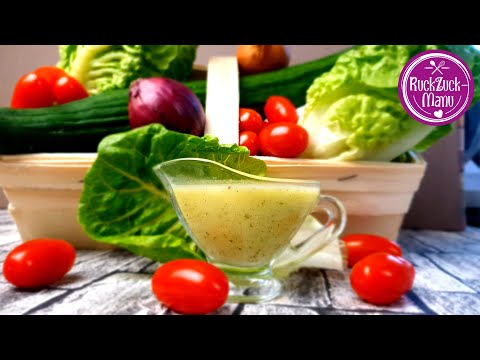 Kräuter Salat Dressing Figurfreundlich   Thermomix® TM5/TM6