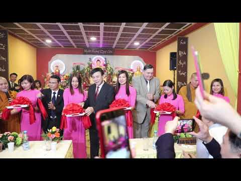 ĐẠI SỨ CH SÉC CÙNG CẮT BĂNG KHÁNH THÀNH CHÙA MOST (5.1.2019)