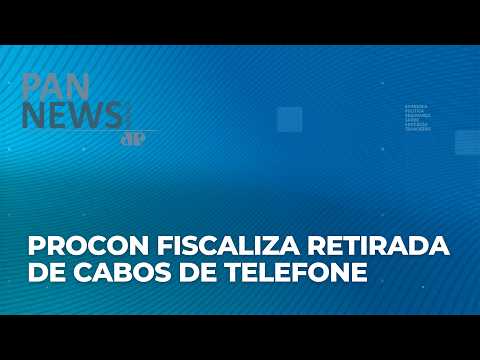 Procon de Maringá fiscaliza retirada de fiação e cabos de telefonia inutilizados