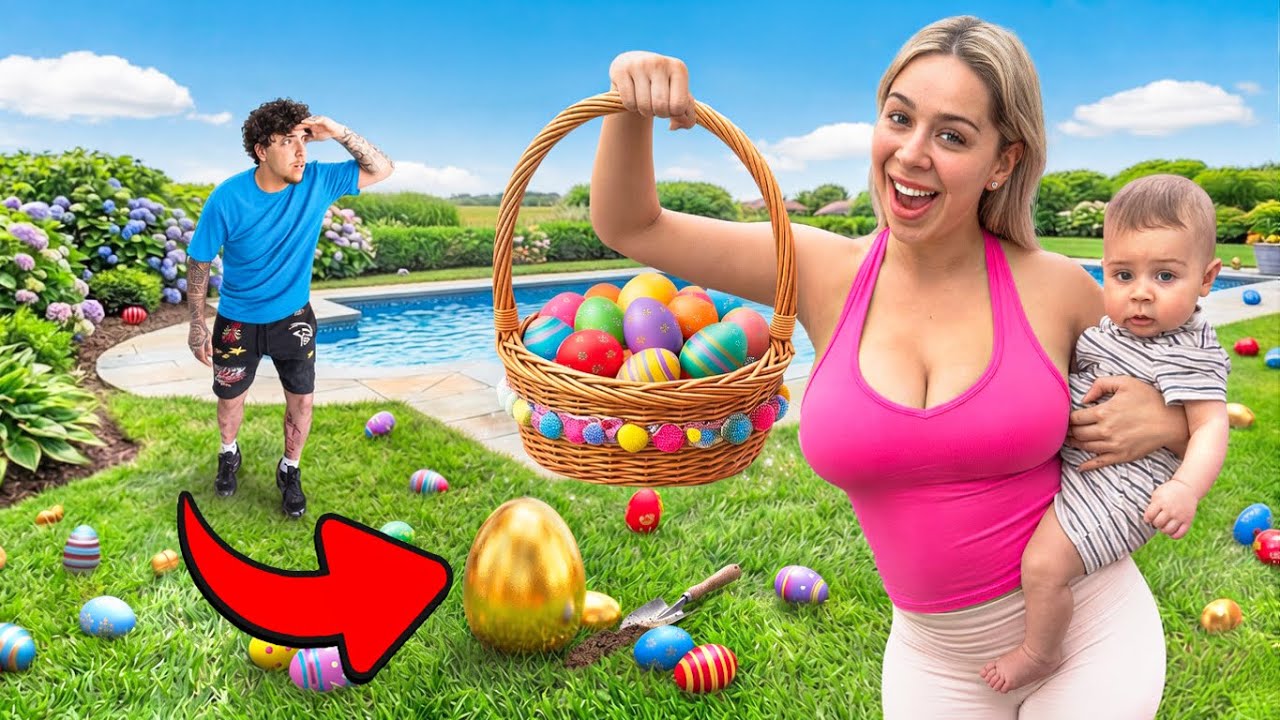 Royce’s First EASTER EGG HUNT! **FIND THE GOLDEN EGG**