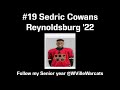 Sedric Cowans #19