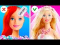 Dolls Come to Life | Beauty & Extreme Makeover for Barbie dolls by 3SIS Family