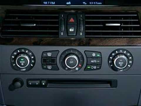 BMW 5 Series Climate Controls