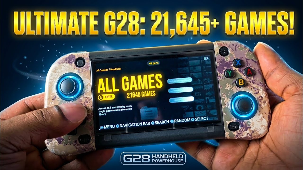 G28 Handheld Gaming Console Review 