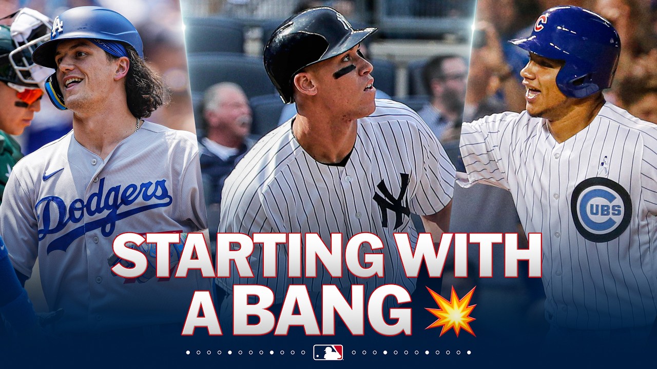 MLB players who HOMERED in their FIRST AT-BAT 😲 (Last 10 years, ft. Aaron Judge and more!)