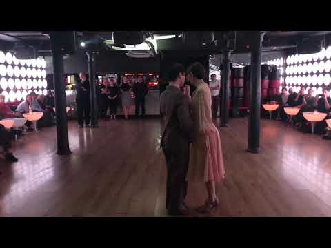 Luciano Millaqueo y María Celeste Cimino en Londres