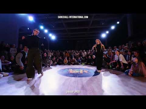 DANCEHALL INTERNATIONAL 2023 - BEGINNERS BATTLE - Regzi VS Hellena (Wins)