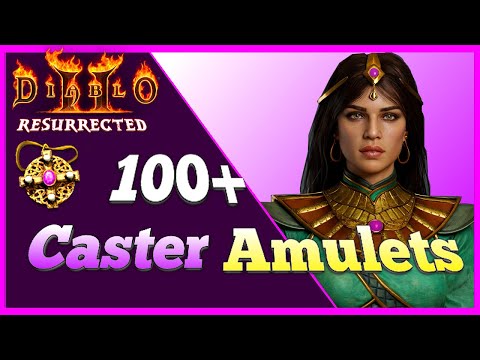 I Crafted a 20FCR Amulet!!! - 100+ Caster Amulet Crafting - Diablo 2 Resurrected Season 3