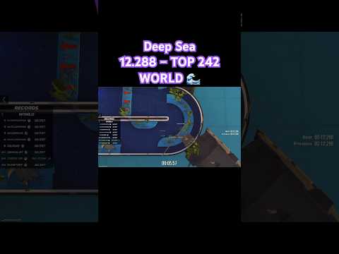 TOP 242 WORLD 🌊 DEEP SEA – 12.288 | Trackmania Weekly Shorts Week 36