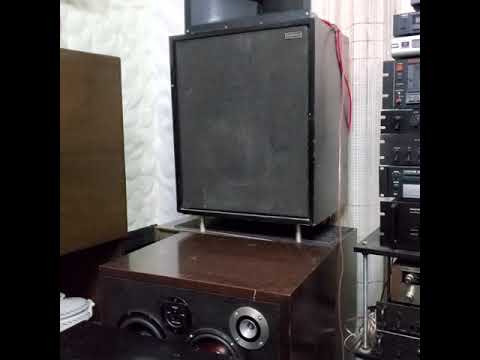 SANSUI AU 222 AUDIOFILO FULL UPGRADEADO ( ELNA-NICHICON)& LEEA-ALTEC DRIVER 908 WOOFER LEEA 12"