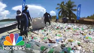 Cleanup Crews Say Masks And Gloves Are Polluting The Ocean | NBC News NOW