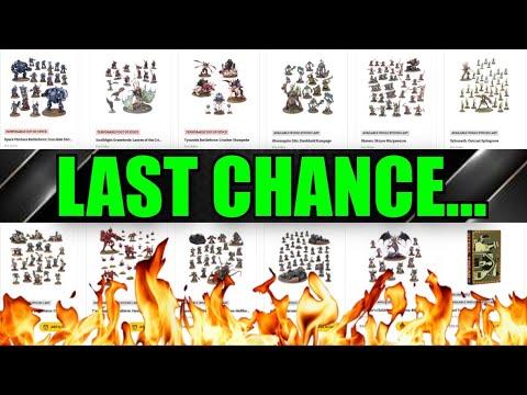 Warhammer FANS Better BE READY... Games Workshop BATTLEFORCES Will Be GONE In MINUTES!!! #Warhammer