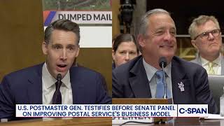 Sen. Josh Hawley Grills Postmaster General