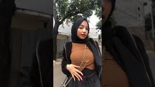 hijabers gunung gede cantik