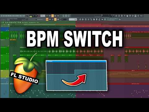 How To Do A Tempo Change  / BPM Switch In FL Studio 2025