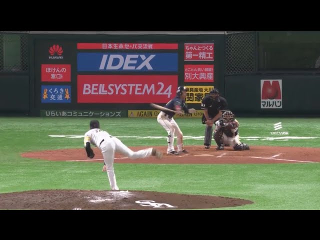 【8回表】後半からギア上がった!! ホークス・東浜 2イニングス連続三者凡退!! 2017/6/6 H-S