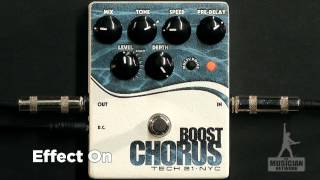 Video thumbnail for Tech 21 Boost Chorus: Gear Up by gearuptmntv