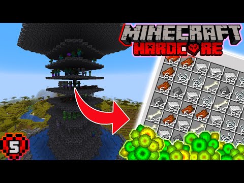 Poppers Revealed in EPIC Minecraft Mob Farm Build