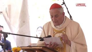 Terremoto Amatrice, Zuppi celebra messa nel decimo anniversario del sisma: «Quella sofferenza ci ...